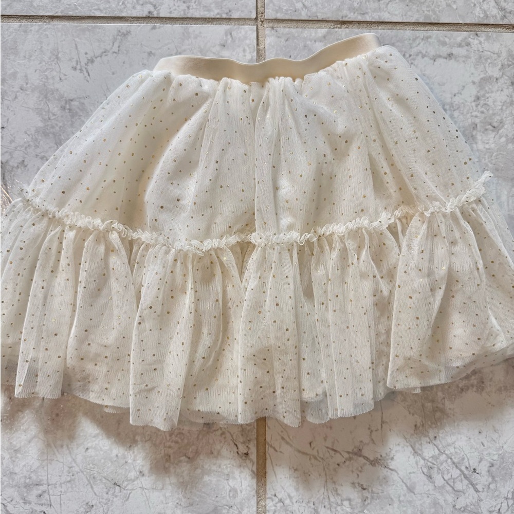 Old navy Elegant White Tulle Skirt